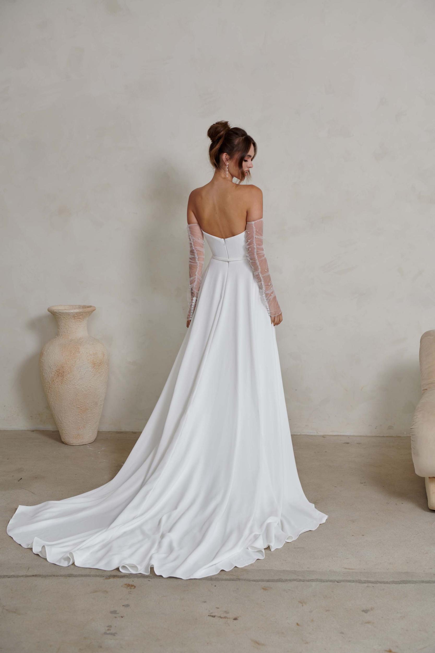 wedding dresses dallas Kennedy Blue Dress this gown creates an enchanting and ethereal bridal look Statement Wedding gowns for the